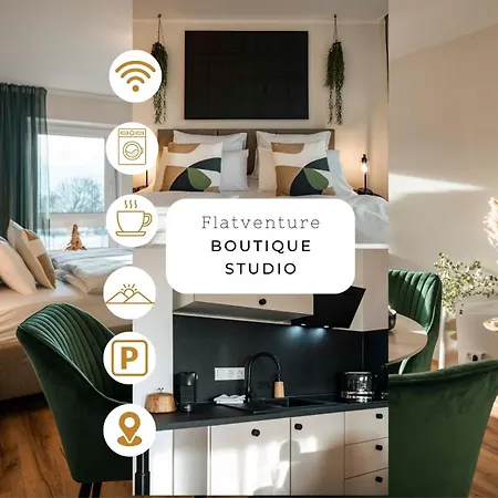 Boutique-studio I Zentral I Parkplatz I Waschtrockner I Inkl Aktivcard - 130 Gratis-erlebnisse Apartmán Bodenmais